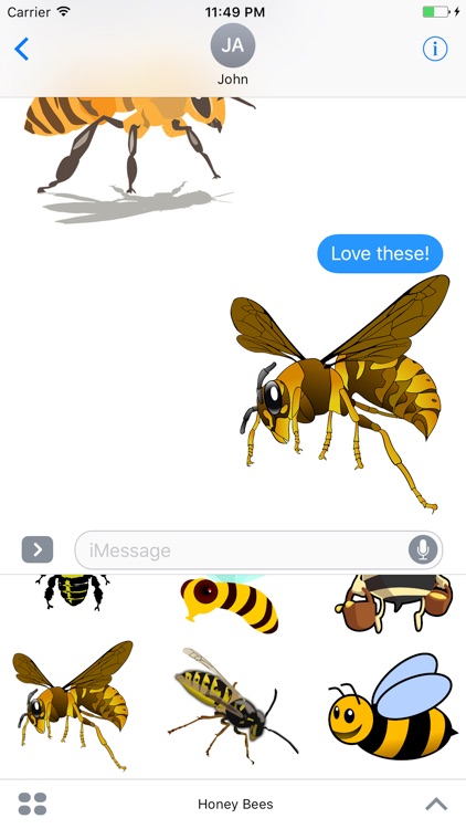 Honey Bee Stickers: Buzz Buzz!