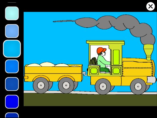 Screenshot #4 pour Train Drawing Coloring Book