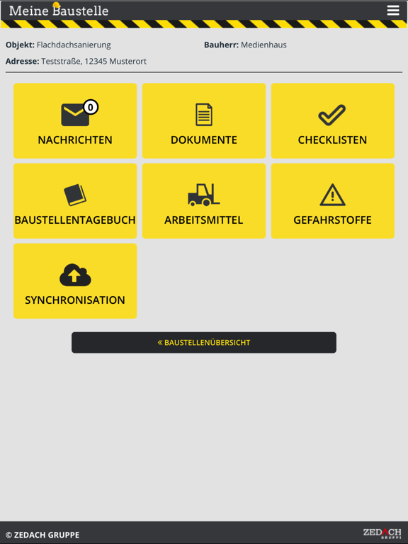 Screenshot #5 pour Baustellen App