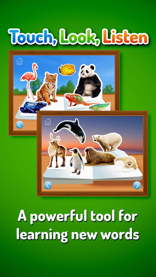 #2. Zoo Animals ~ Touch, Look, Listen (iOS) 由: StoryToys Limited