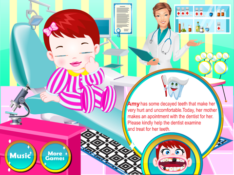 Baby Amy at Dentist - náhled