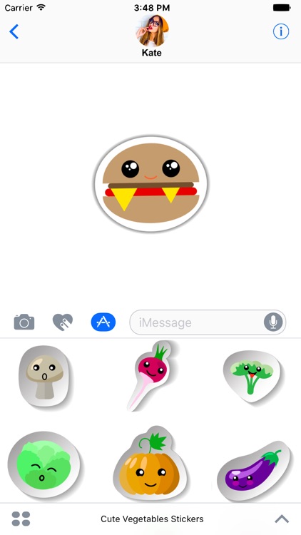 Cute Vegetables Stickers