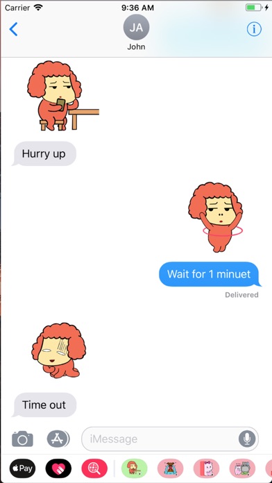 Wooly - Red Sheep Emoji GIFs screenshot 4