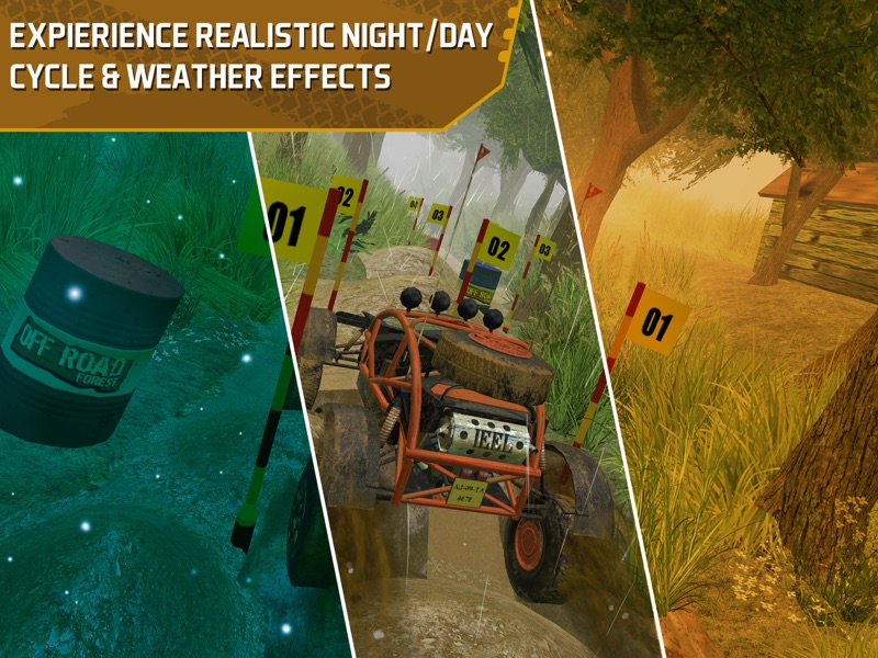 4x4 Dirt Track Forest Driving screenshot 7