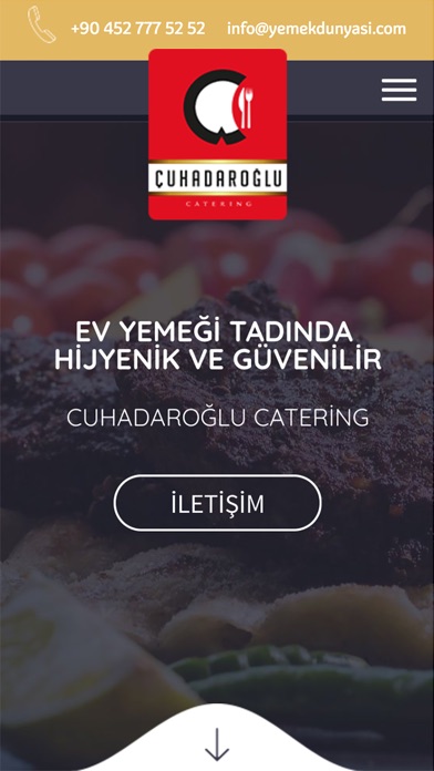 Çuhadaroğlu Catering screenshot 2