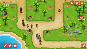 Turret Defense: BTD Battles screenshot
