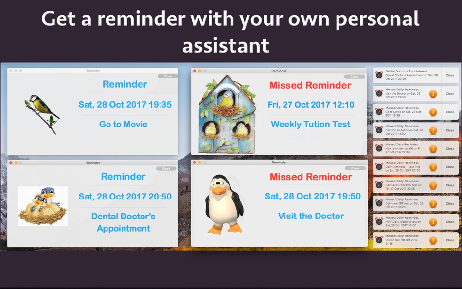 #1. Reminder Plus (macOS) 由: Ruchira Ramesh