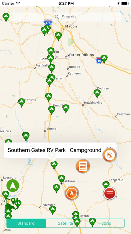 Georgia State Campgrounds & RV’s
