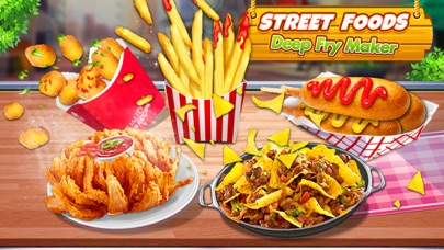 Street Fry Foods Cooking Games screenshot 1