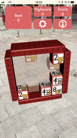 Game screenshot 2048 3D AR hack