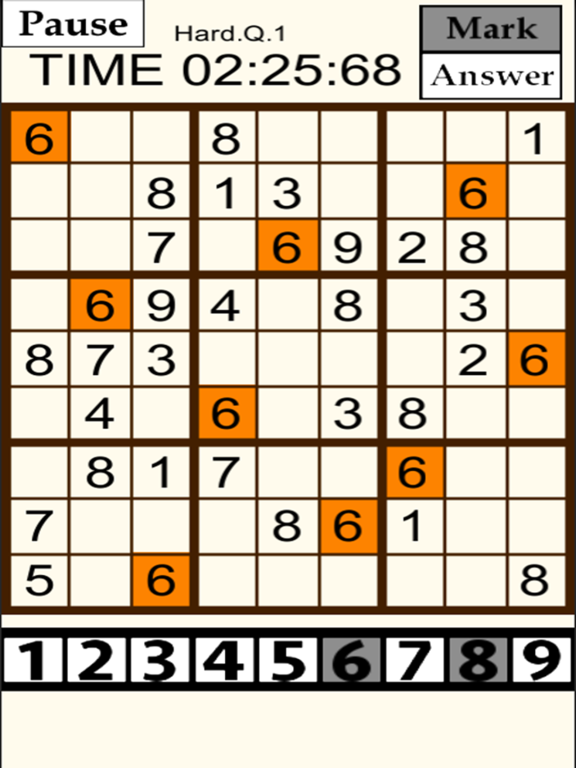 Screenshot #6 pour Sudoku3000-numprepuzzle-