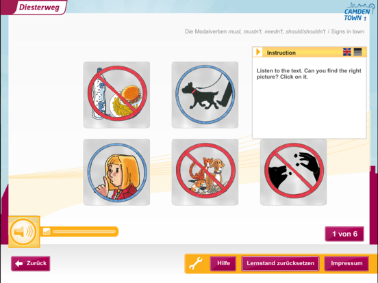Screenshot #5 pour Camden Town Grammar-App 1