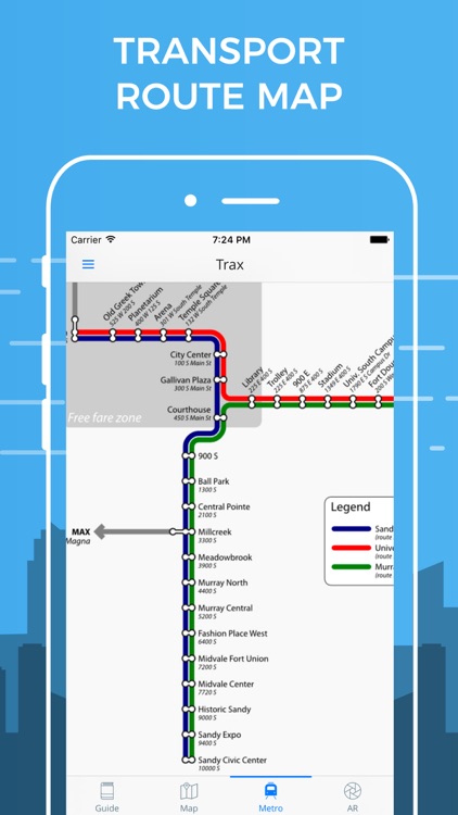 Salt Lake Travel Guide with Offline Street Map screenshot-4