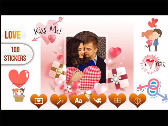 Screenshot #6 pour Love Photo Frames 2018