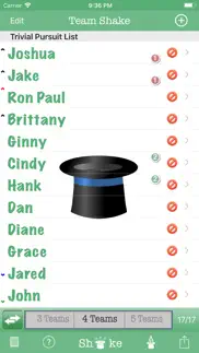 team shake iphone screenshot 1