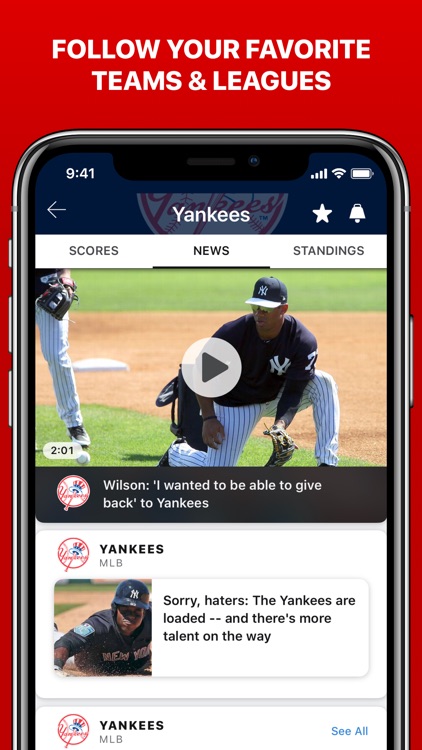 ESPN: Live Sports & Scores screenshot-9