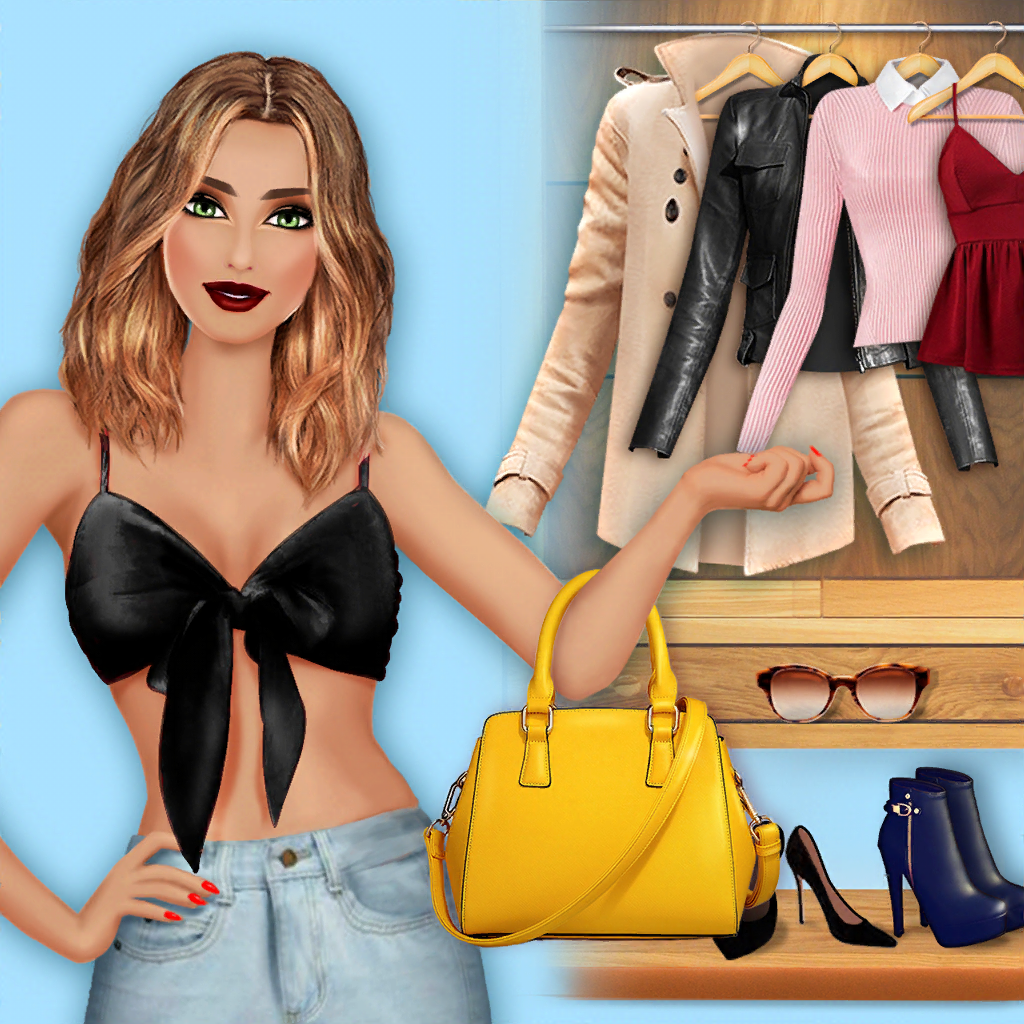 Dress Up Fashion Design Studio App Icon