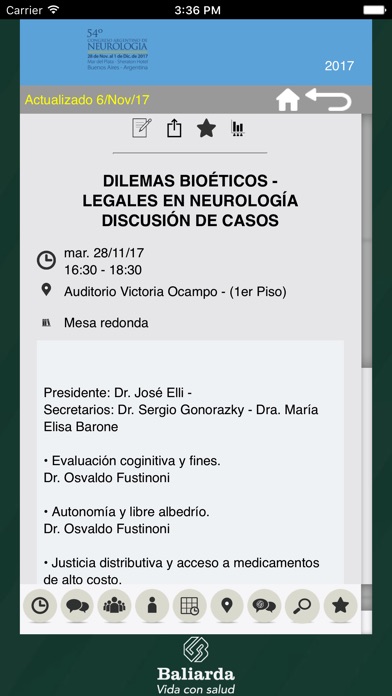 Congreso SNA screenshot 3