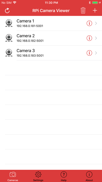 Screenshot #1 pour RPi Camera Viewer