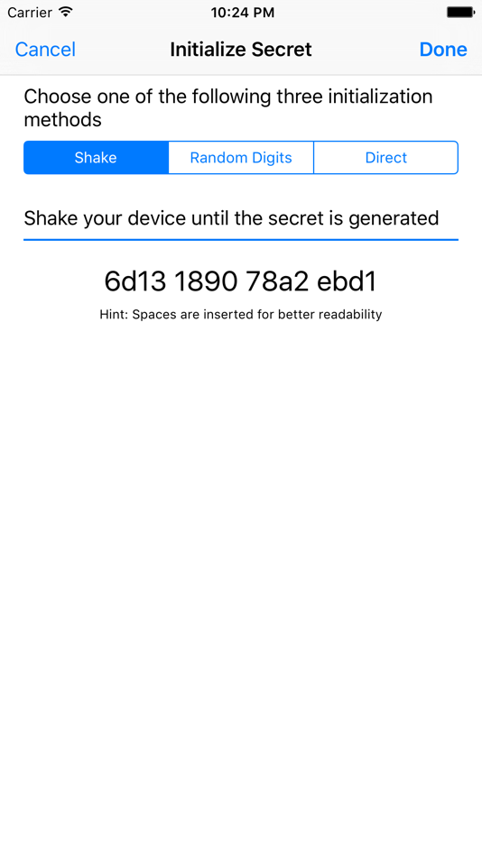 #3. imOTP (iOS) 由: Johann Marinits