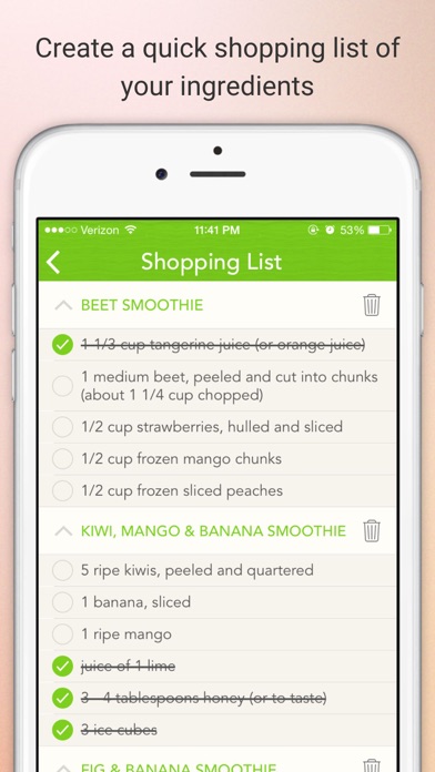 Smoothie Recipes Pro - Get healthy and lose weightのおすすめ画像3