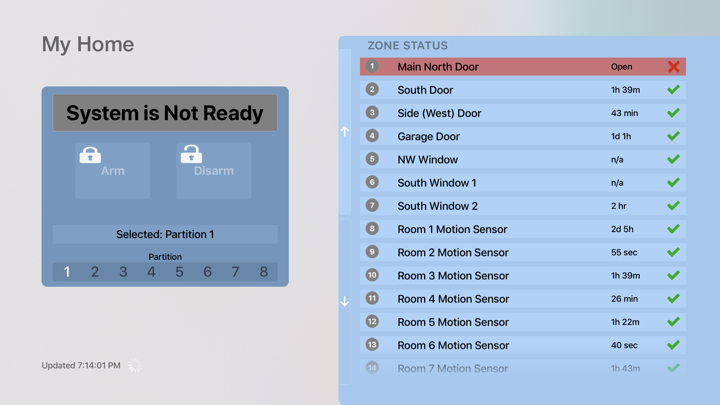 Screenshot #1 pour allSecure | homeBase