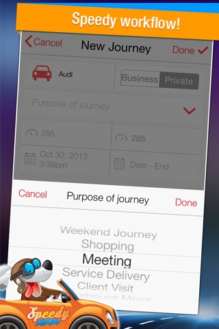 Speedy Log - Mileage Log & Road Trip Tracker screenshot 4