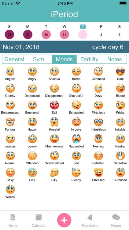 iPeriod Period Tracker + screenshot-7