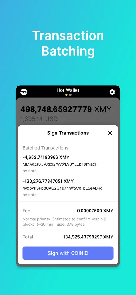 Myriad Wallet for COINiD