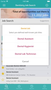 Dental Jobs (CareerFocus) screenshot #3 for iPhone