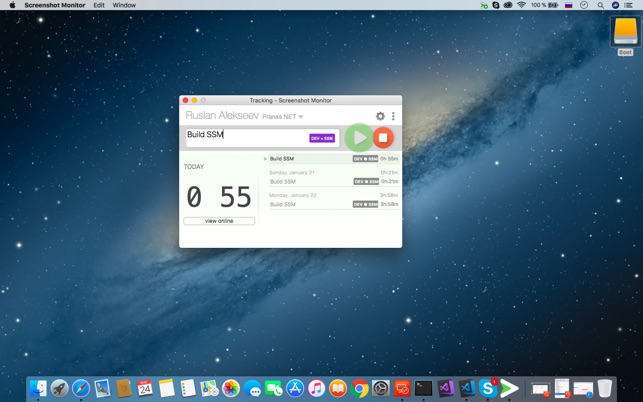 Screenshot Monitor on the Mac App Store