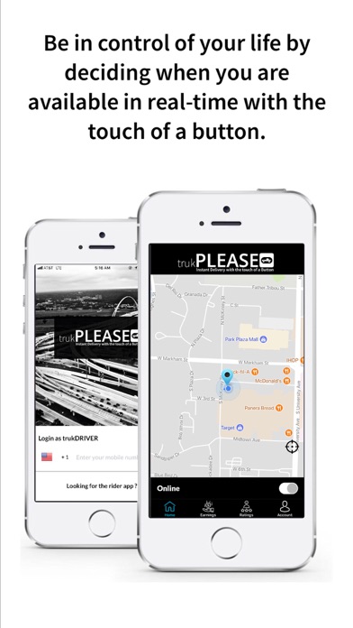 trukPLEASE Driver App screenshot 2