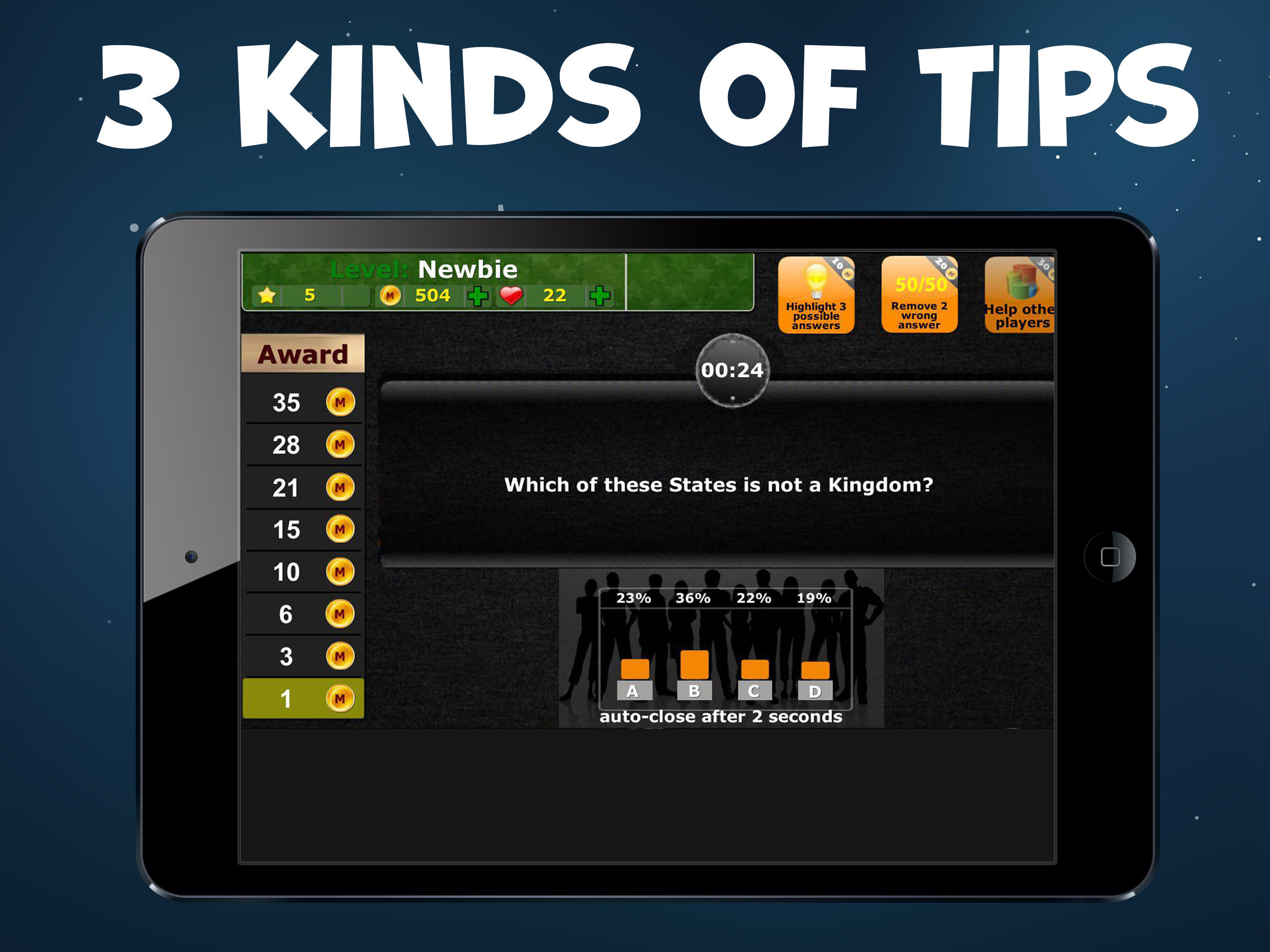 General Knowledge Quiz Online - Trivia Duel Smart