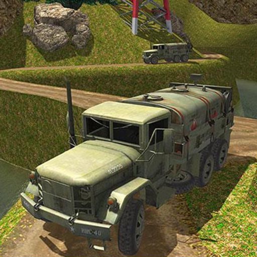 Army Truck Offroad Driving Tra Icon