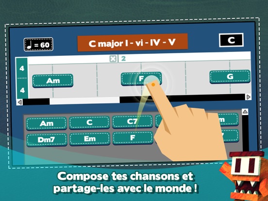 Screenshot #5 pour Monster Chords: Fun en Musique