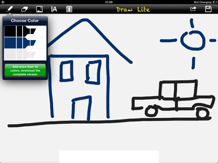 Capture d'écran de Dessiner Pour IPad Avec Mains sur iPhone 1