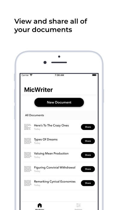 MicWriter - Just Talk screenshot 2