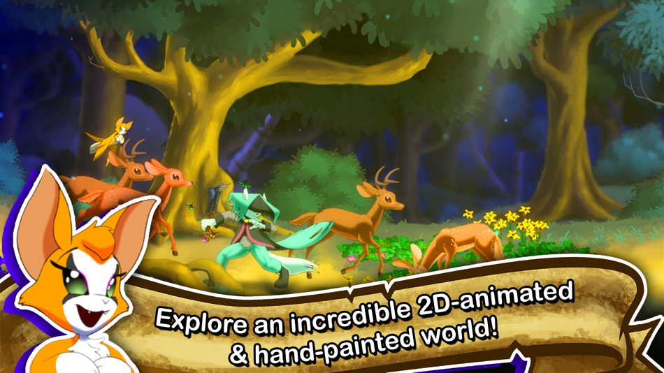 #1. Dust: An Elysian Tail (iOS) 由: Humble Hearts LLC