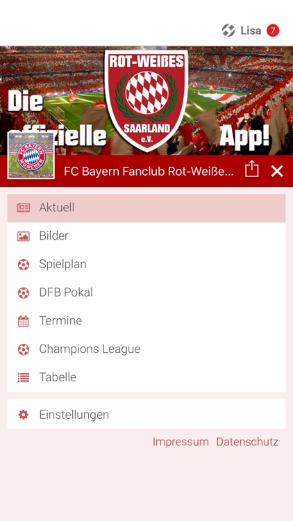 Rot-Weißes Saarland