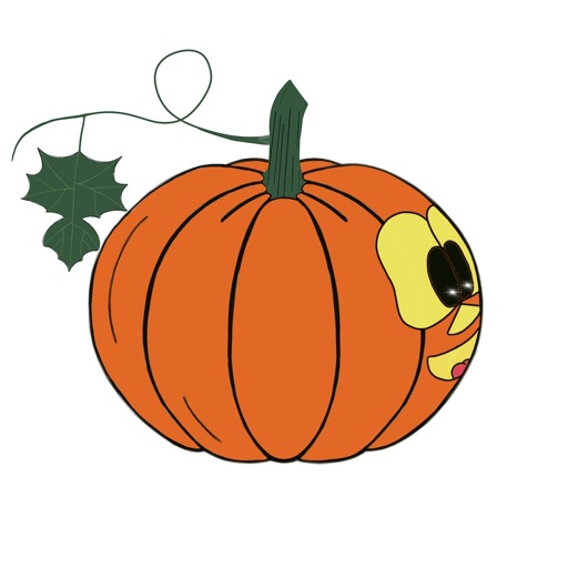 Pumpkin time stickers