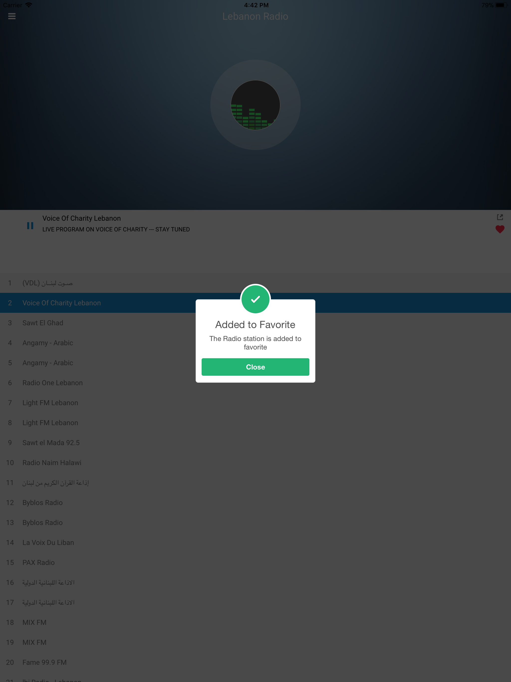 Lebanon Radio Station:Lebanese screenshot 8