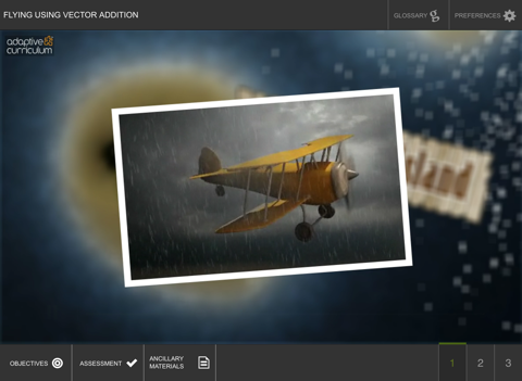 Flying Using Vector Addition screenshot 2