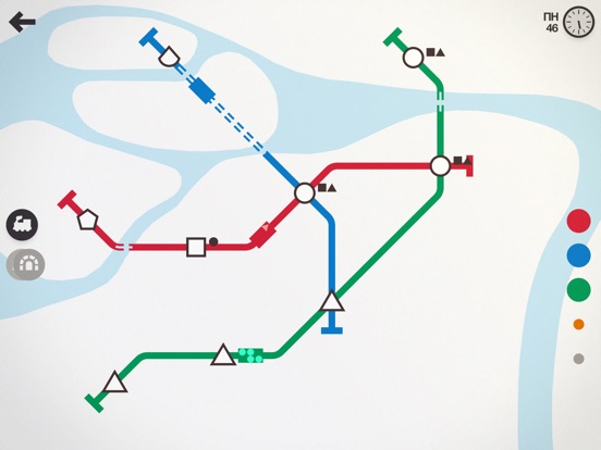 Mini Metro на iPad