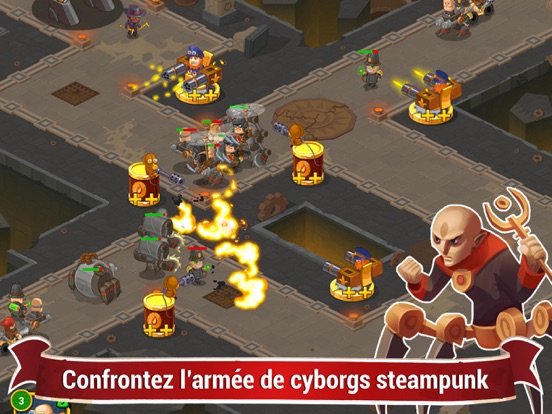 Screenshot #4 pour Steampunk 2 Pro: Tower Defense