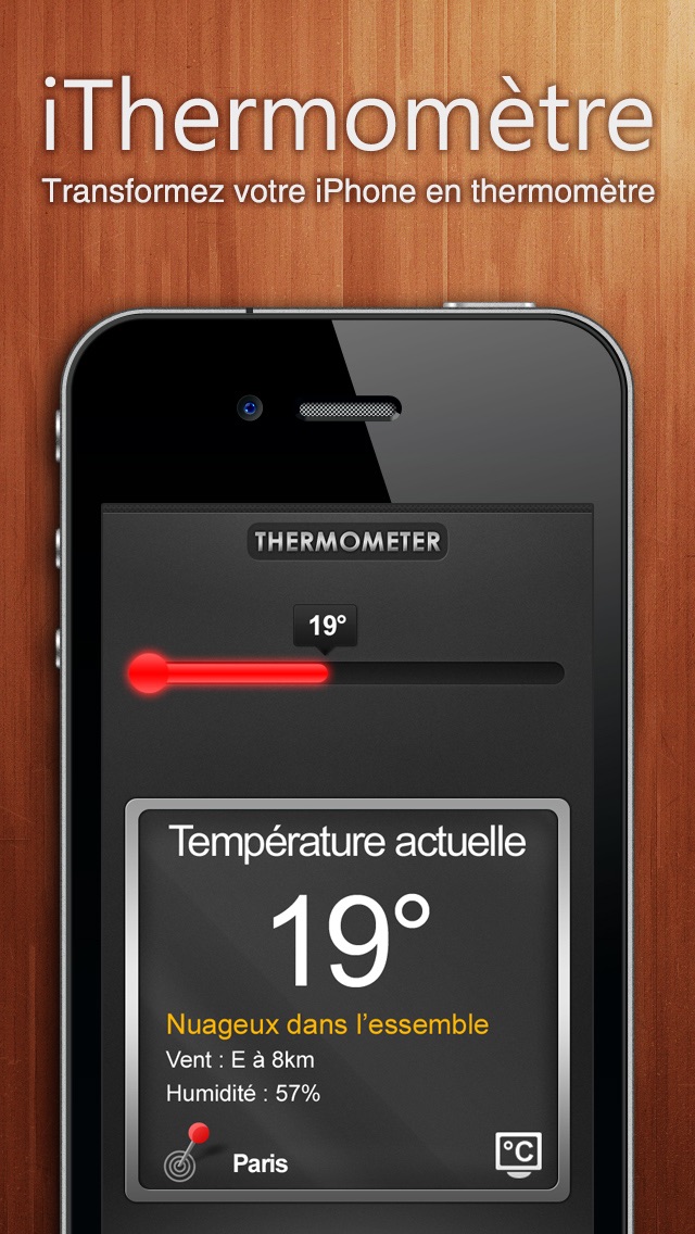 Screenshot #1 pour iThermomètre