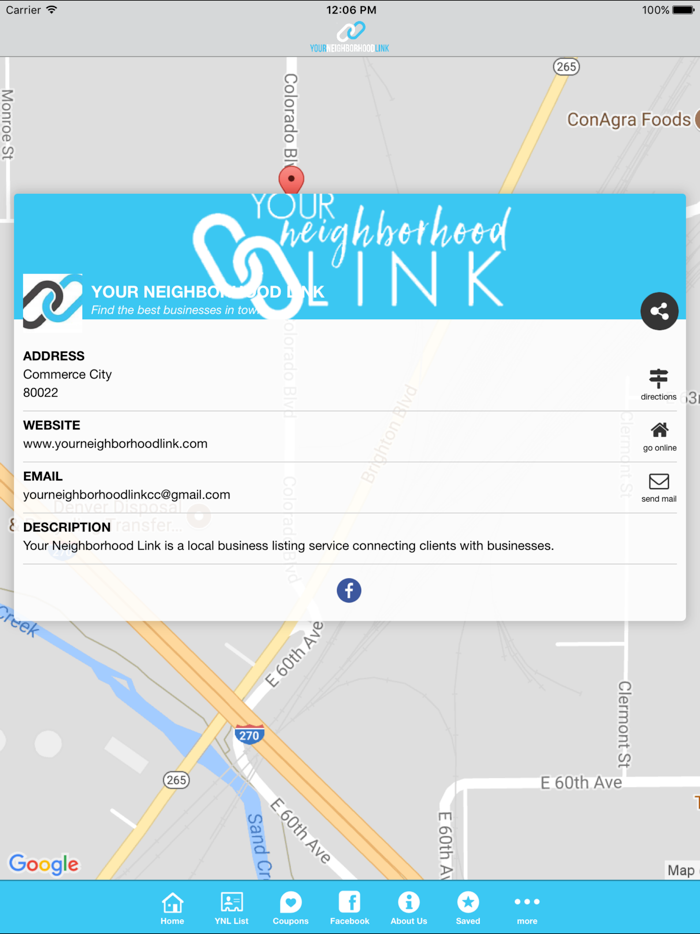 Your Neighborhood Link App