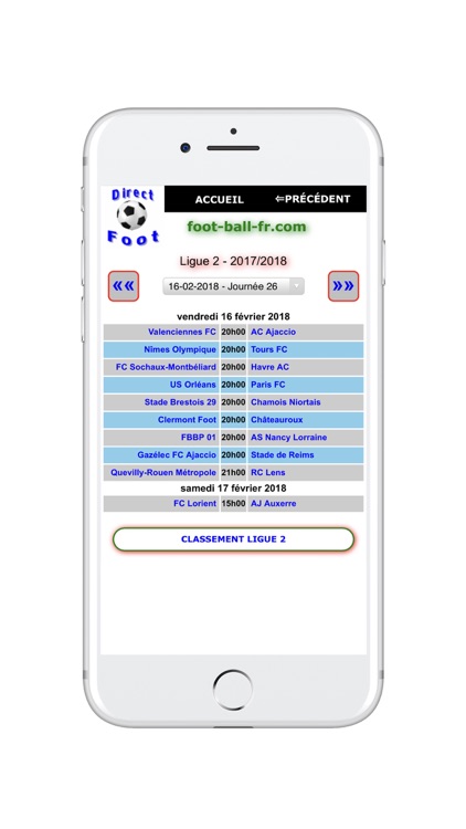 Direct Foot Live screenshot-4