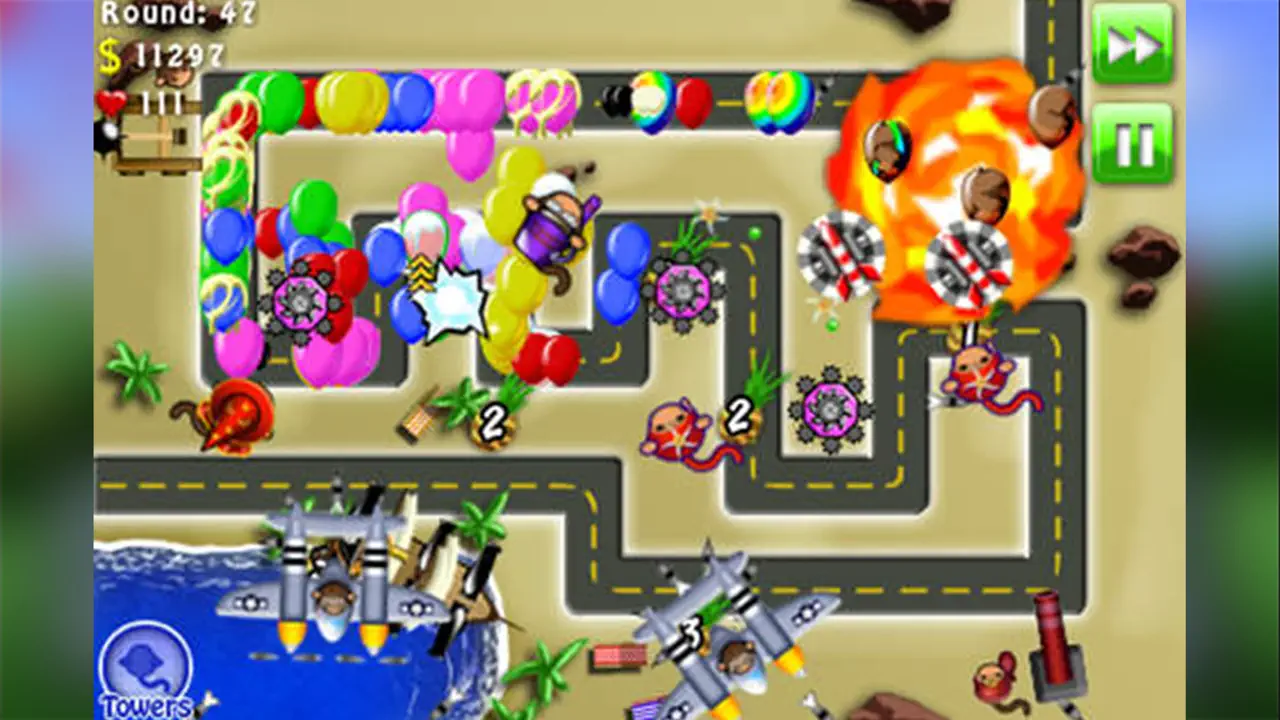 Bloons TD 4 iPhone Screenshot 1