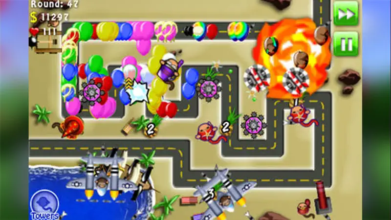 Bloons TD 4 screenshot 1 of 5
