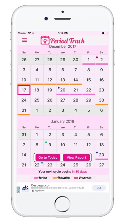 Period Track - Period Tracker screenshot-0